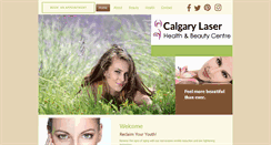 Desktop Screenshot of calgarylaserhealth.com